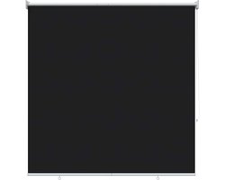 vidaXL - Buitenrolgordijn - UV-bescherming - Zwart - 140 - x - 230 - cm - (B - x - H)