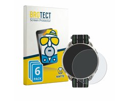 BROTECT - Screenprotector voor Amazfit Cheetah 2 Ultra - Folie Beschermfolie matte 6 Stuks