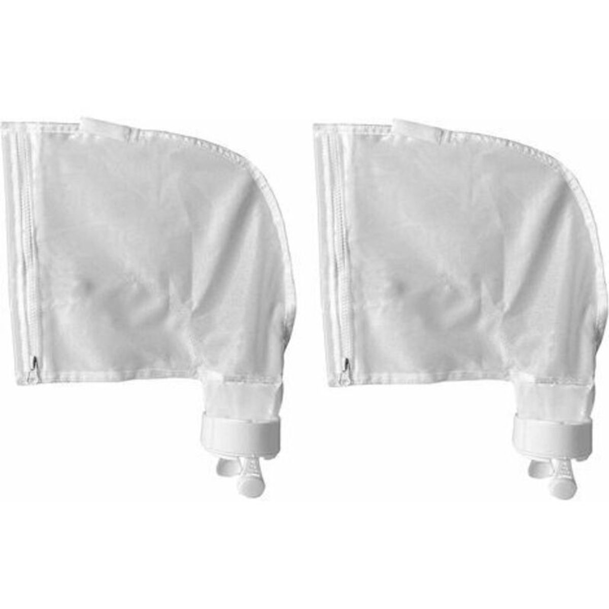 Zwembadreinigingszakken geschikt voor Polaris 280 en 480, multifunctionele witte nylon zakken met ritssluiting (2 stuks)