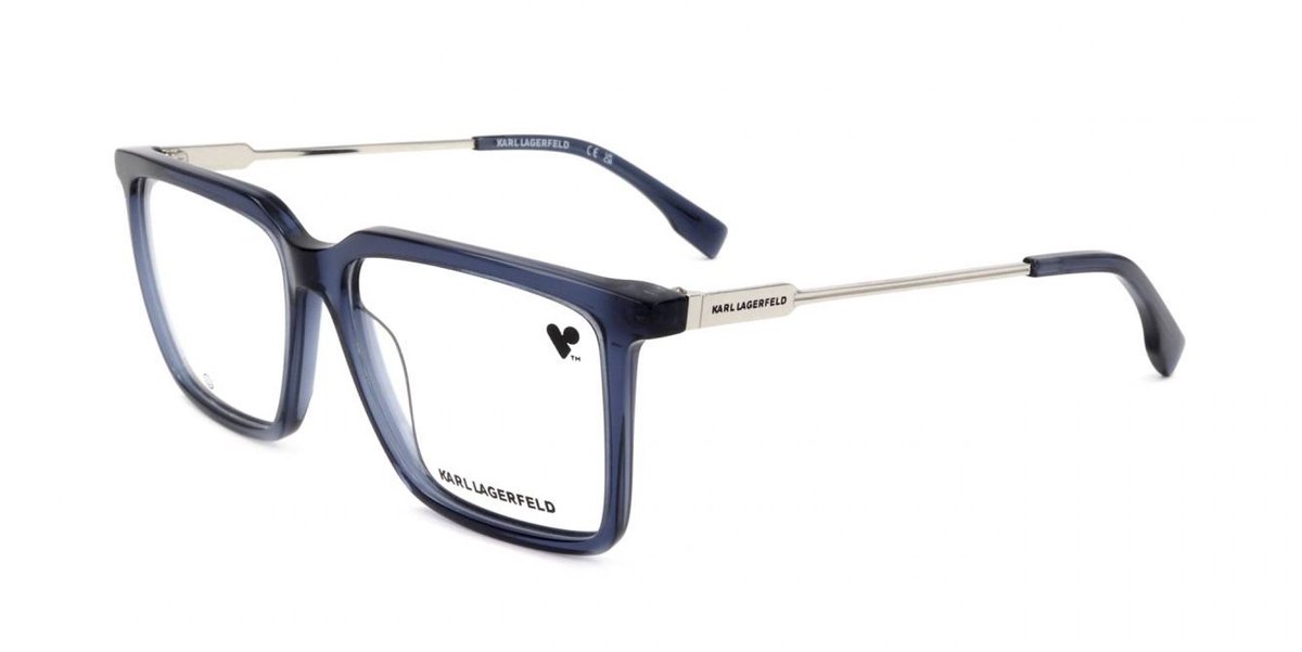 Karl Lagerfeld KL6114 Blue 55/15/145 MAN Brilmonturen
