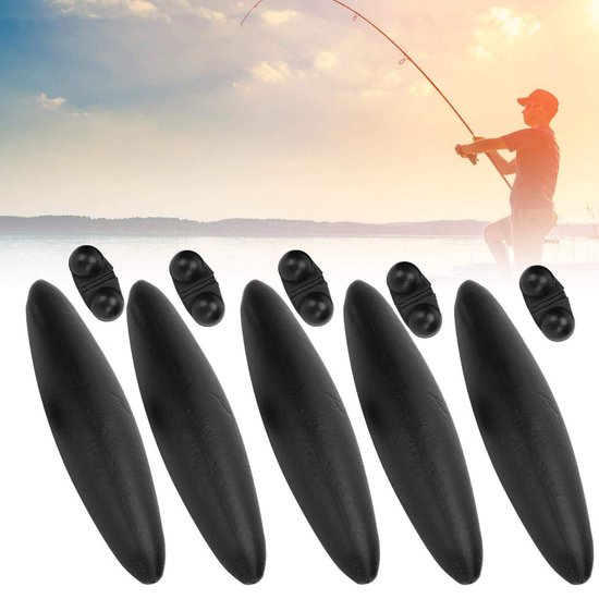 Dailygoody - Fishing Float - Universeel - 20g - Zwart - Vissen - Voor visliefhebbers - Praktisch ontwerp van Merkloos — afbeelding 4