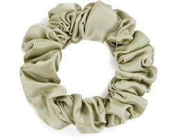Dore & Rose - Scrunchies - Haar Accessoires - Haar Elastiek - 100% Zijden - Olive - Nº 81 Lueur d'olive