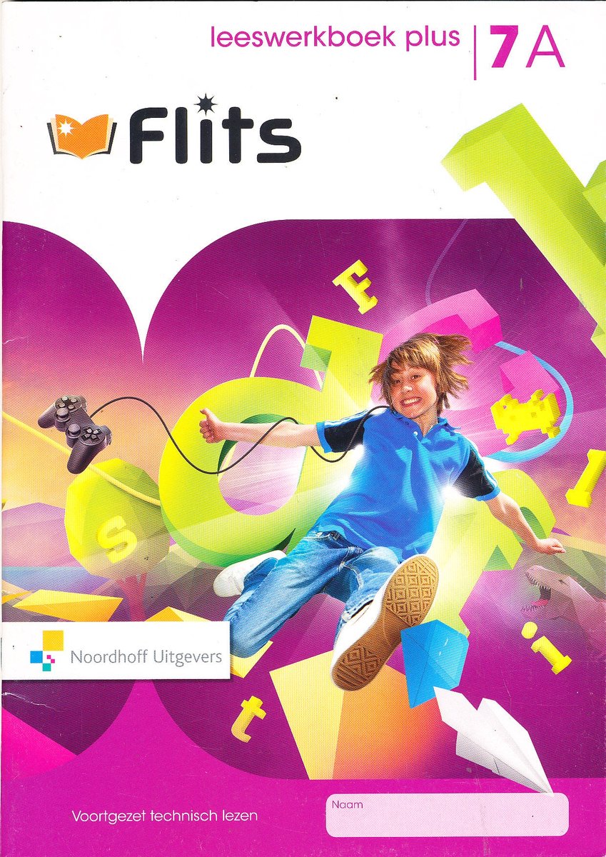 Flits Leeswerkboek plus 7A (per pak van 5)
