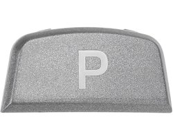 Dailygoody - Versnellingspook Parkeerknop Cover Trim - Vervangingsdeel - Grijs - Krasbestendig - Hoogwaardig ABS - Geschikt voor Land Rover Range Spor...