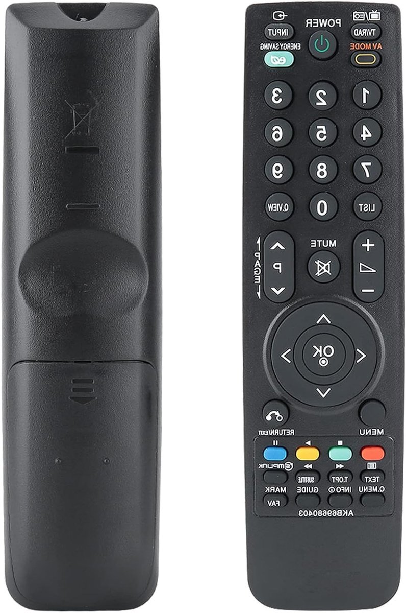 Universele Afstandsbediening voor Televisies, Geschikt voor Diverse Modellen, Bereik tot 10 Meter