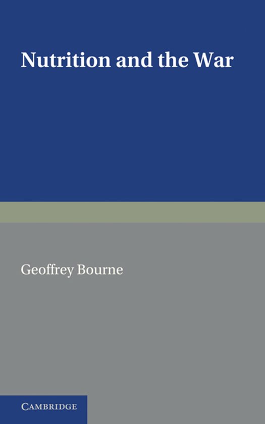 Nutrition and the War - cover