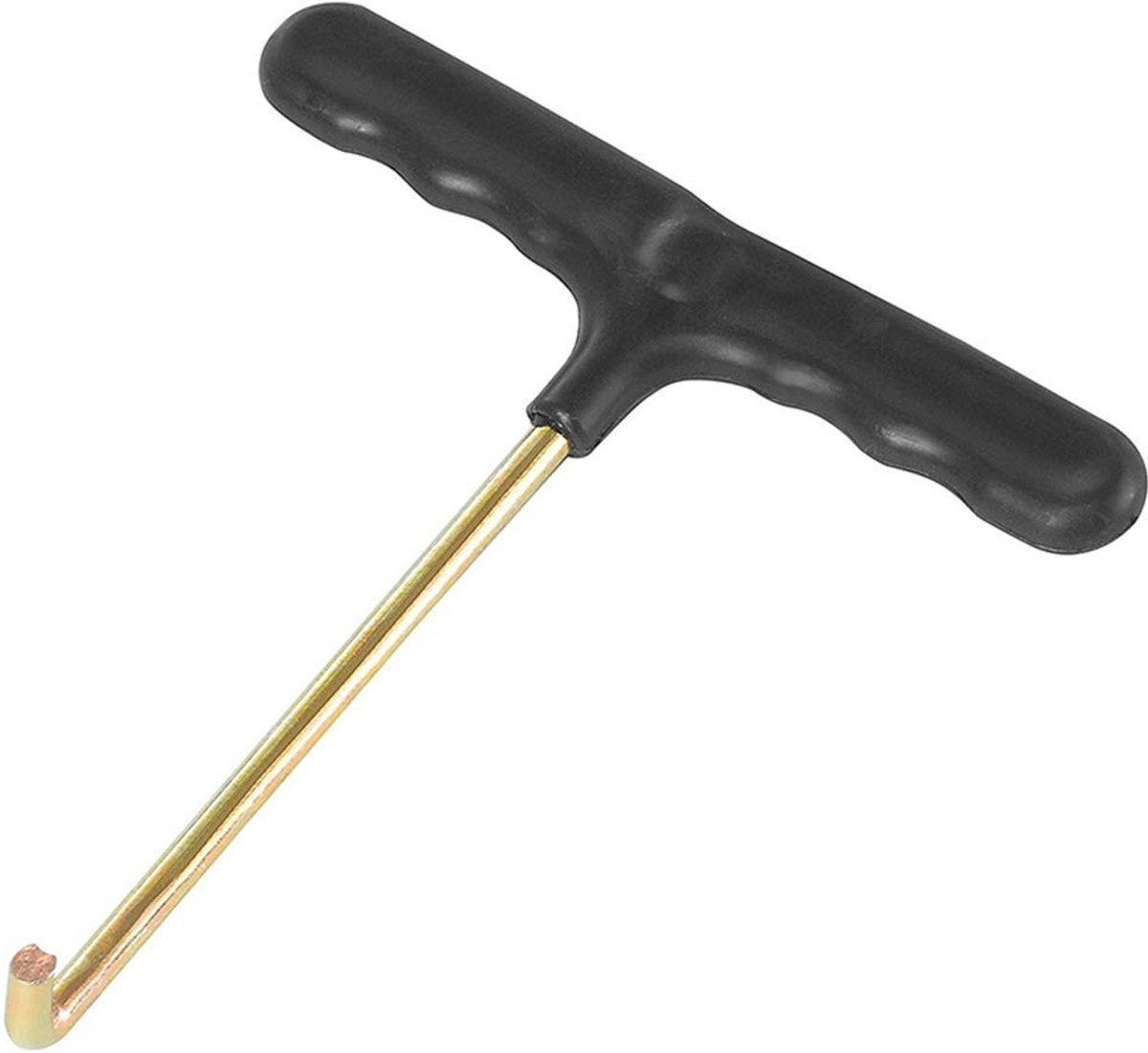 Golden crown - Trampoline Handgereedschap - Veertrek T-Haak Tool - Metalen Tent Peg Trekker - Sterk en Duurzaam - Eenvoudige Installatie - Geschikt vo