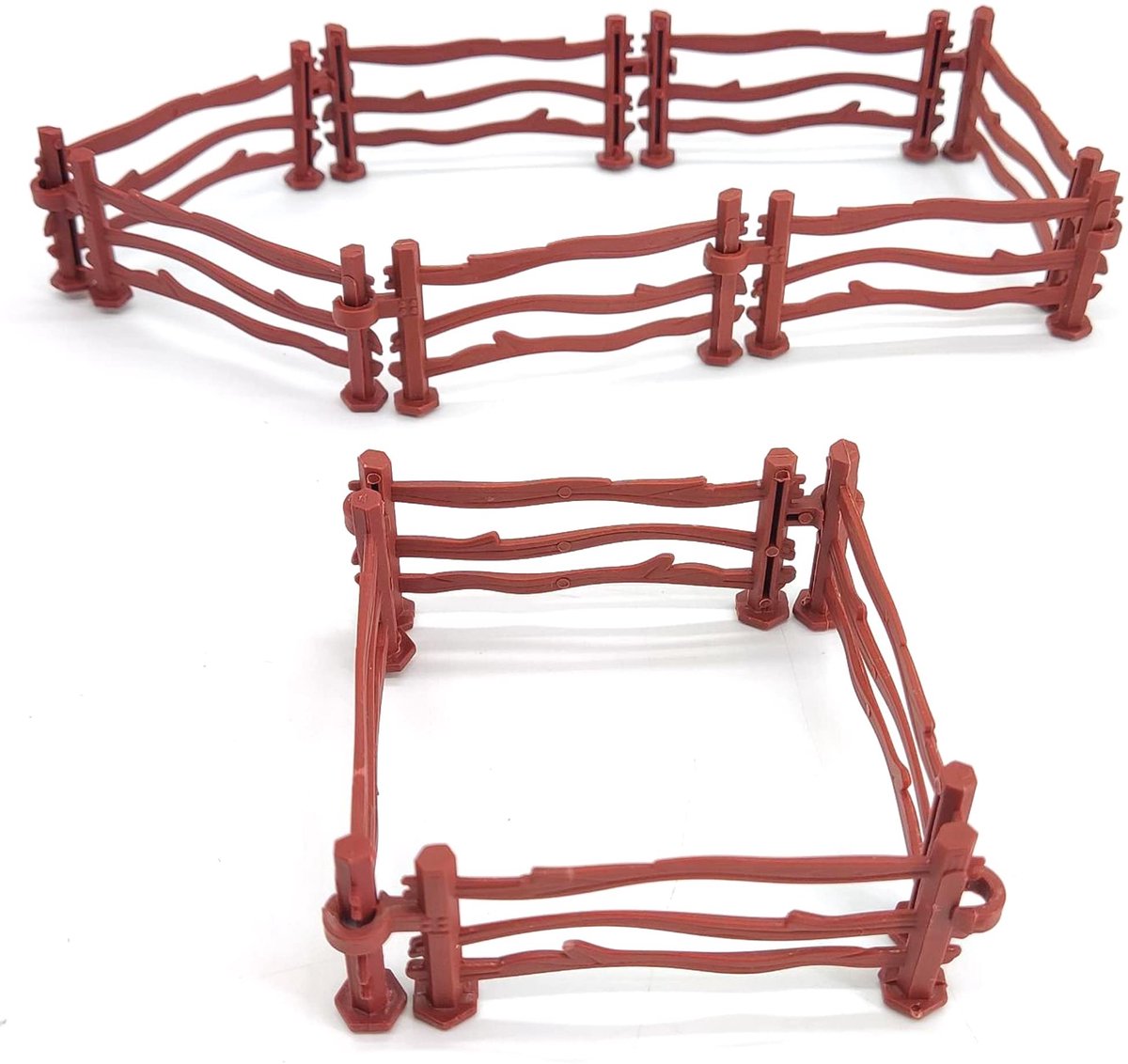 Store_7 - Mini Horse Corral Fence - Boerderij Paddock Schermen - Duurzaam en Stevig - Plastic Tuin Hek - DIY Decoratie Benodigdheden - Geschikt voo...