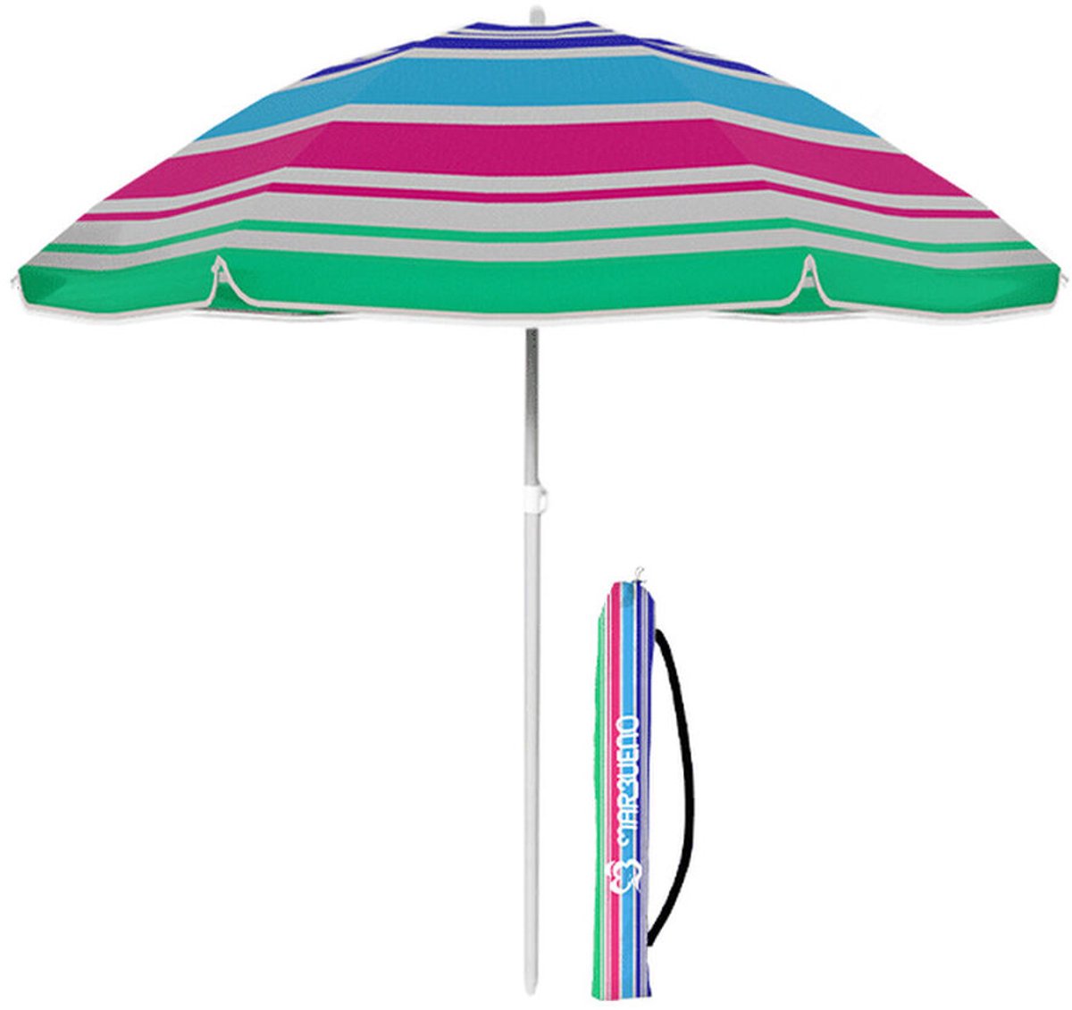 Strandparasol Marbueno SUMMER 10093R1 Multicolour 160 cm