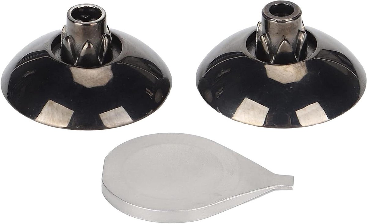 Metalen Magnetische Duimsticksbasis - Vervangende Joysticks Basis - Controller Reparatie - Niet-dragend Concave Ontwerp - 4.4 x 3.4 cm - Metaal