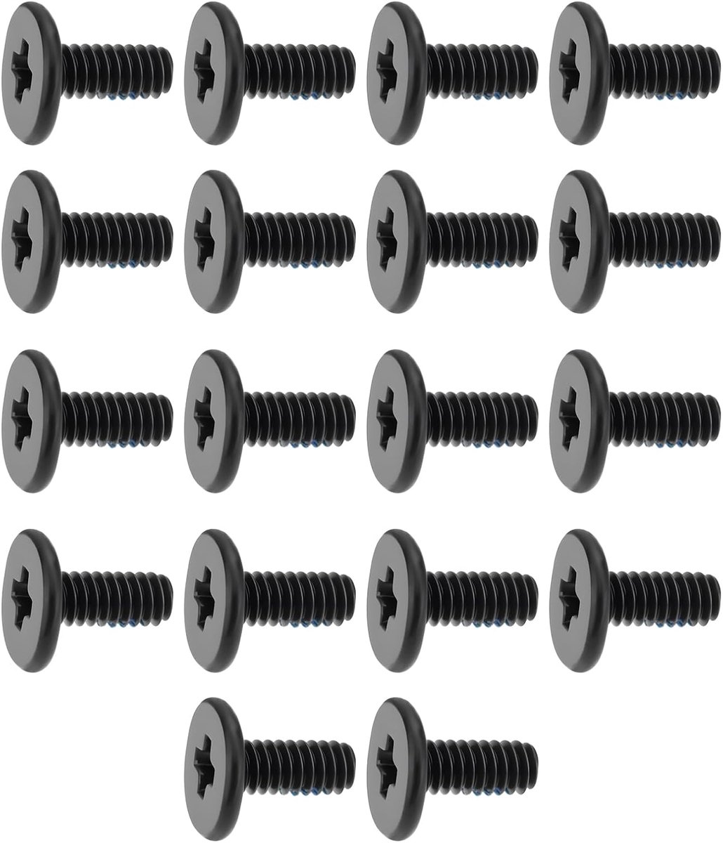 18pcs M2×5mm Laptops Onderkant Behuizing Schroeven - Compatibel met Alienware M16 R2 - Schroeven voor Laptoponderdelen