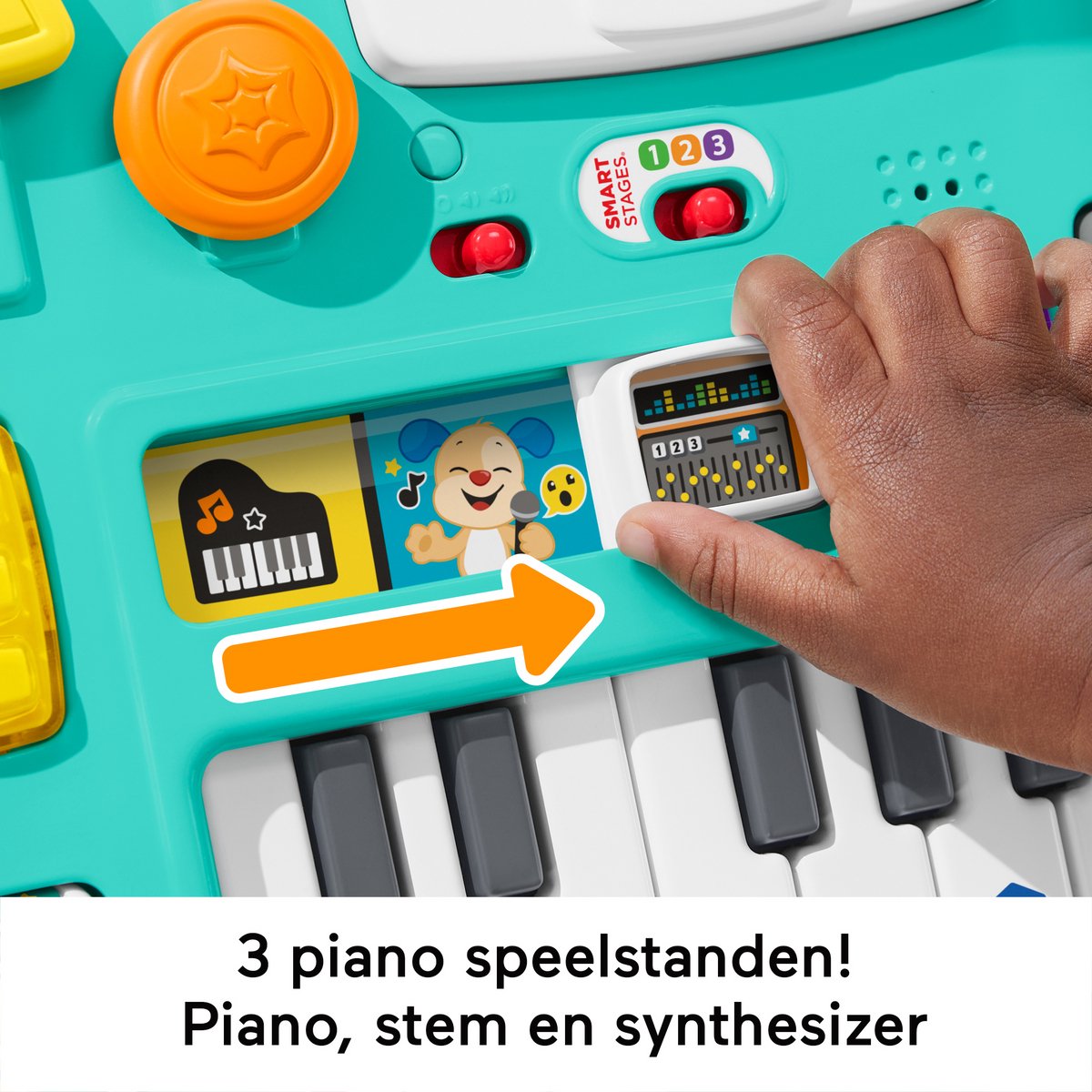 Fisher-Price Leerplezier Mixen en Leren DJ-Tafel - Speelgoedinstrument — afbeelding 3