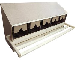 Legnest voor kippen Koll Living eiernest voor gevogelte - hoogwaardige variant, verschillende varianten (legnest 5-delig bovenstuk)