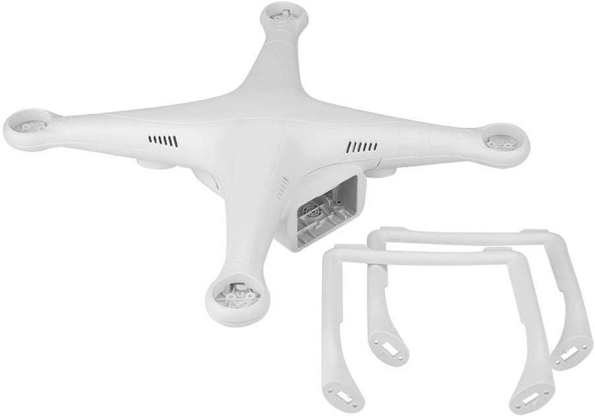 Drone Body Shell - Drone Onderdelen - Drone Reparatie - Speciaal Ontworpen - 2 stuks - Wit