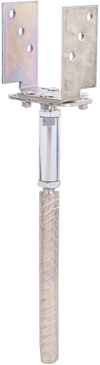GAH Alberts Beslag U-paalhouders lichte breedte 71 - 161 mm
