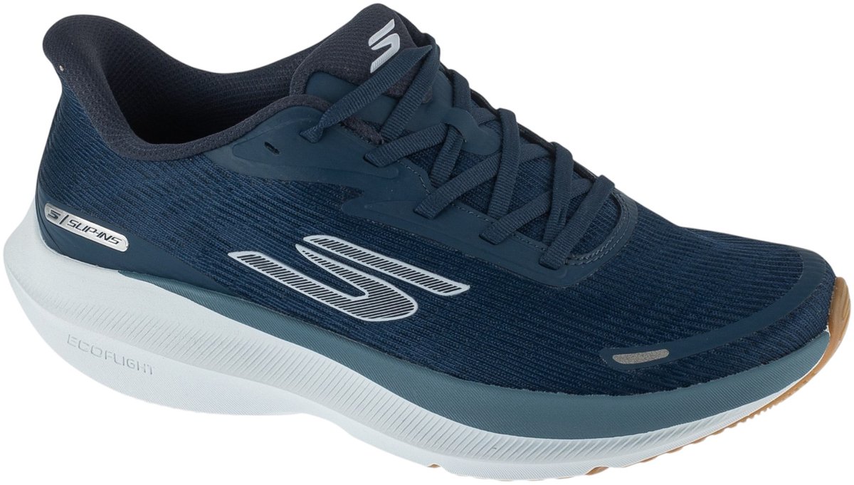 Navy Textile / Gray Trim