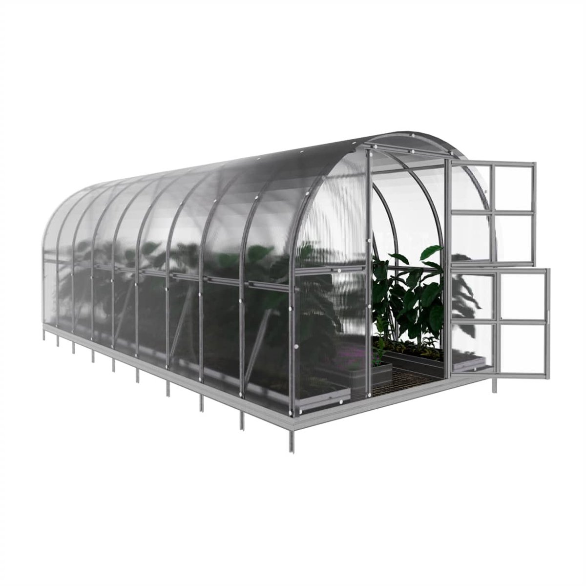 Klasika Serre de jardin Arch Premium 3 x 6 m (18 m²)