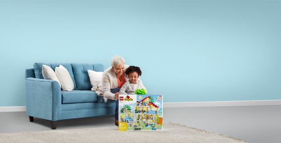 LEGO DUPLO Town 3in1 Familiehuis Speelgoed Poppenhuis voor 3+ Jarigen - 10994