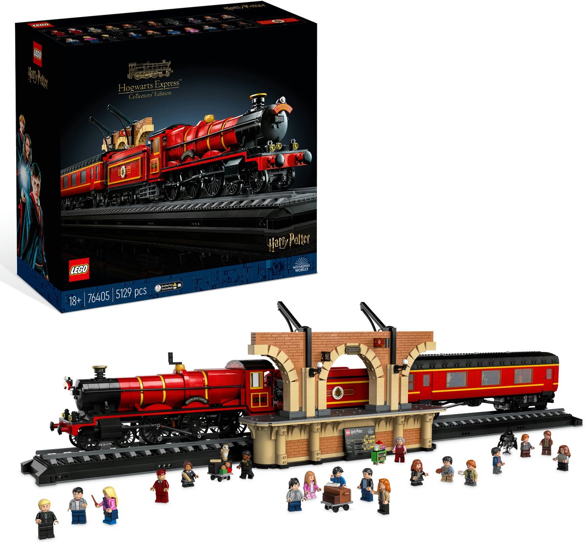 LEGO Harry Potter Zweinstein Express - Verzameleditie Modelbouw Trein - 76405 — afbeelding 13