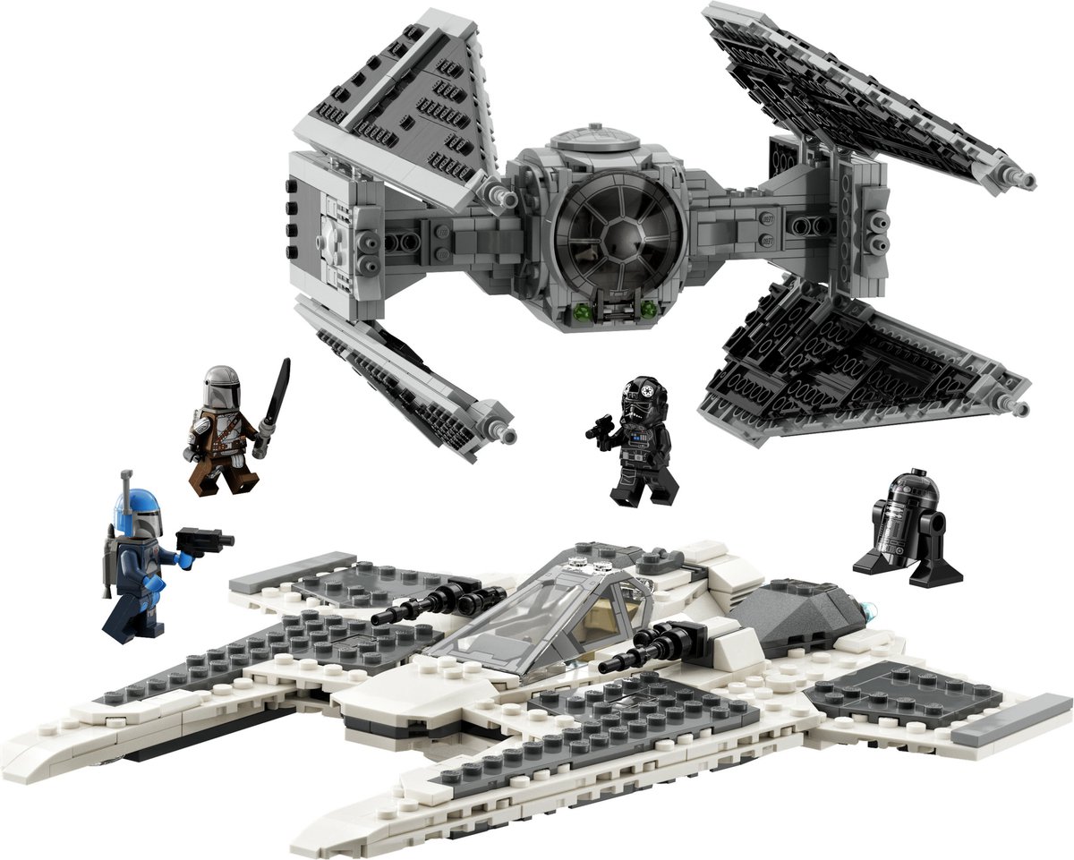 LEGO Star Wars Mandalorian Fang Fighter vs. TIE Interceptor Set - 75348 — afbeelding 20