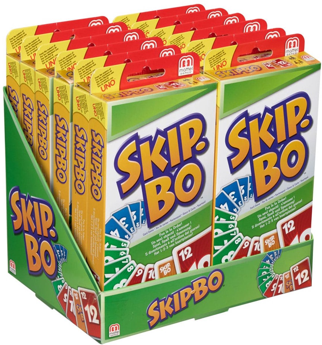 Mattel Games - Skip-Bo Kaartspel — afbeelding 4