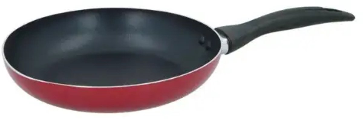 Alpina - braadpan - D24xH5cm - aluminium - zwart - PFOA-vrij anti-aanbaklaag