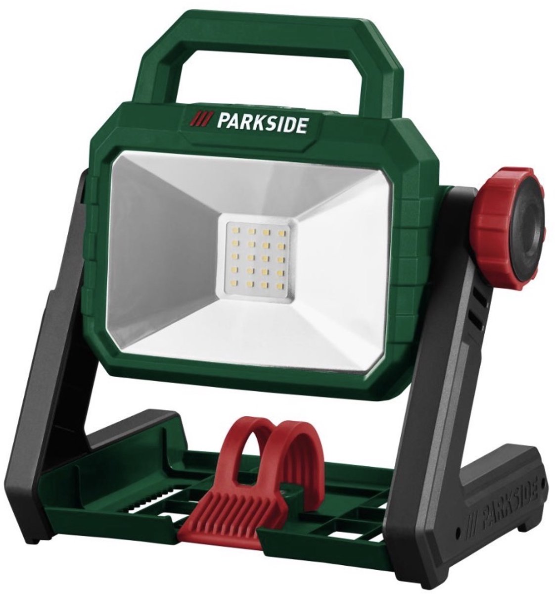 Parkside Accu LED Schijnwerper - 20V - Lichtstroom: max. 2000 lm - Kleurtemperatuur: 5700 K - Exclusief accu en snellader