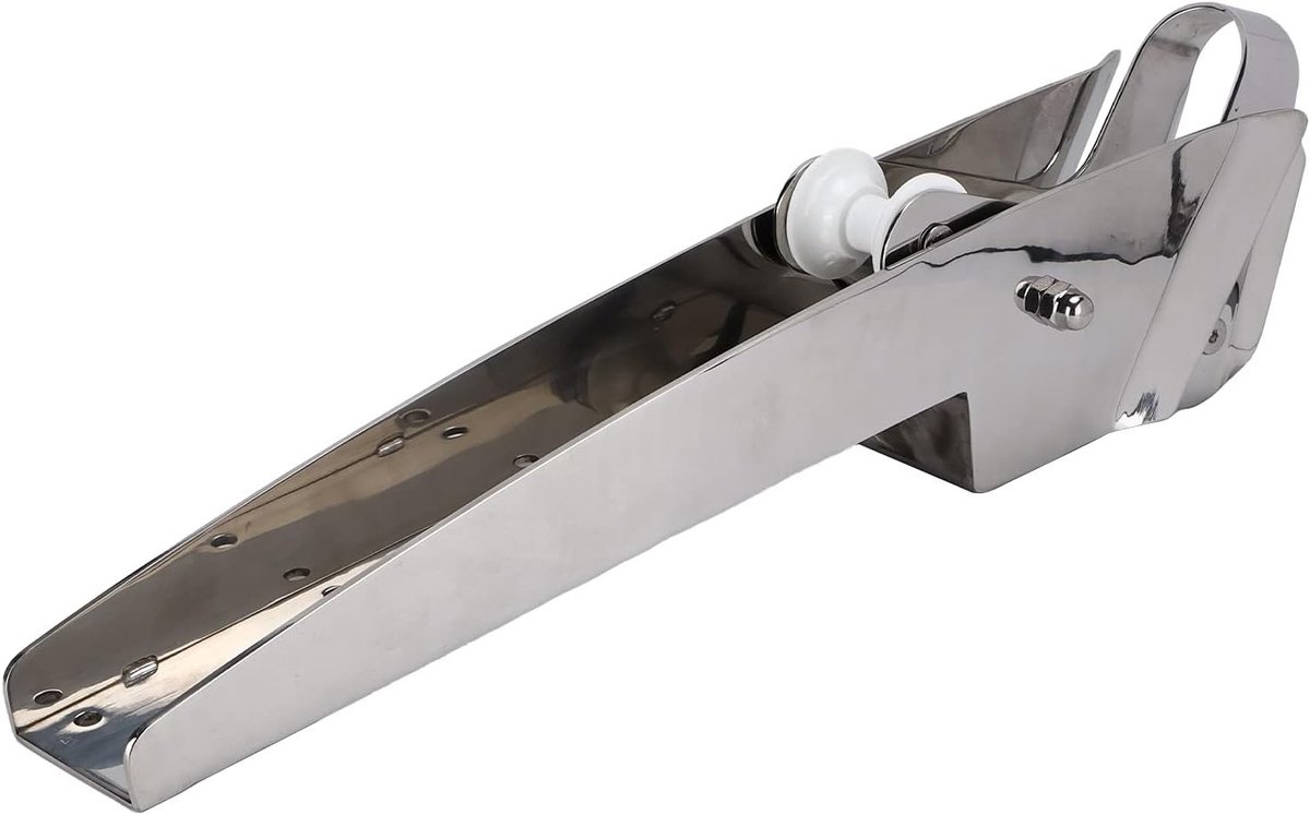 RVS Ankerroller 24 inch voor Boot, Geschikt voor 22-44 lbs Ankers, Duurzaam en Betrouwbaar Dek Hardware voor Maritieme Toepassingen