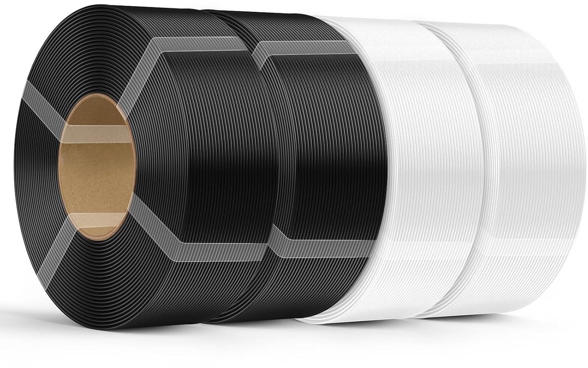 PETG Filament Refill - 3D Printer Draad - 3D Printen - Hubless voor Herbruikbare Spoelen - 4 kg 175 mm