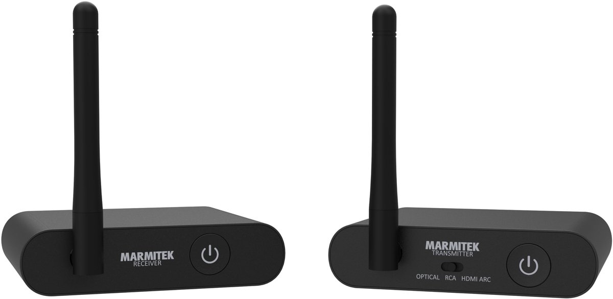 Marmitek Audio Anywhere 730 draadloze audio zender en ontvanger Toslink & ARC Draadloos audio