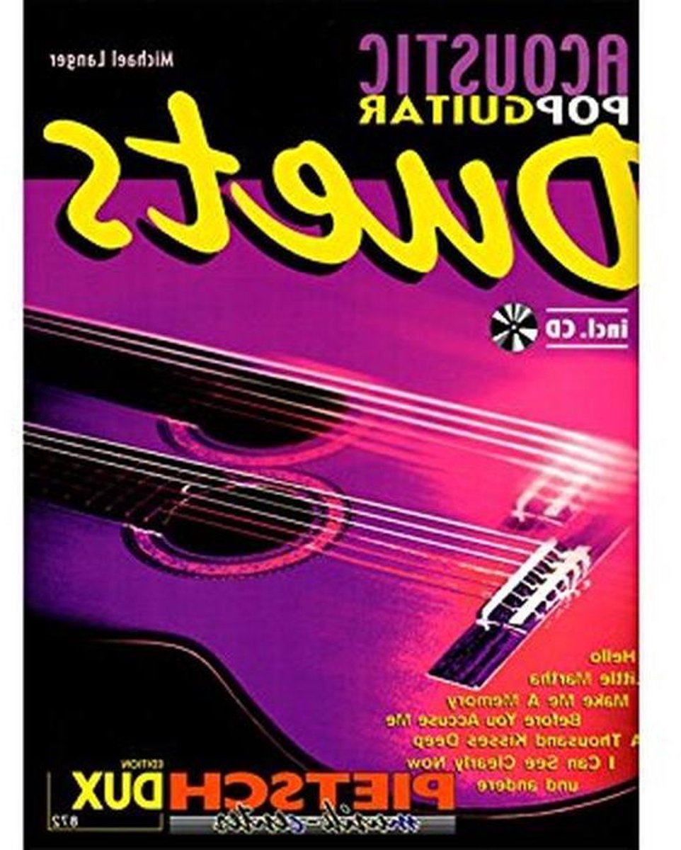 Gitaar Duetten - Muziekboek Gitaar - Samen Spelen - Inclusief CD - DIN A4 - Niet gespecificeerd