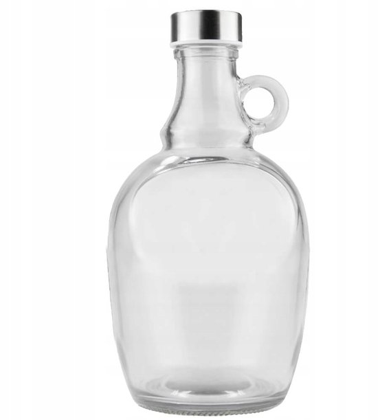 Bimberek - Glazen Fles Galon - 1,5L - Met Handvat - Voor Wijn en Likeuren van Bimberek — afbeelding 3