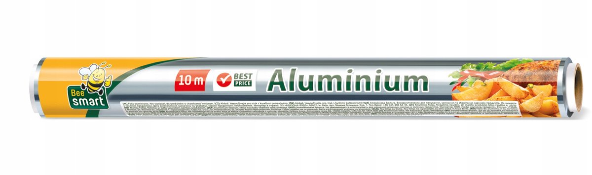 Paclan Bee Smart - Aluminiumfolie - 10m x 28cm - Voedselveilig