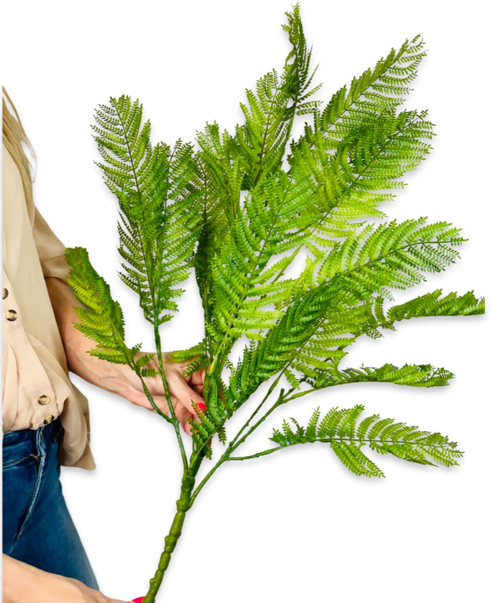 Inspiruj Paprotka - Kunstplant - 73 cm - Groen - Rubber