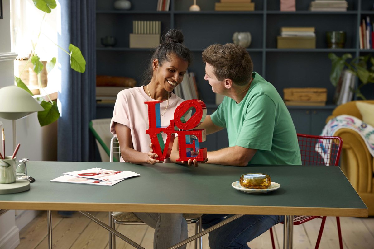 LEGO Art LOVE Woonaccessoire Decoratie Bouwpakket voor Volwassenen, Valentijnscadeau - 31214 — afbeelding 19