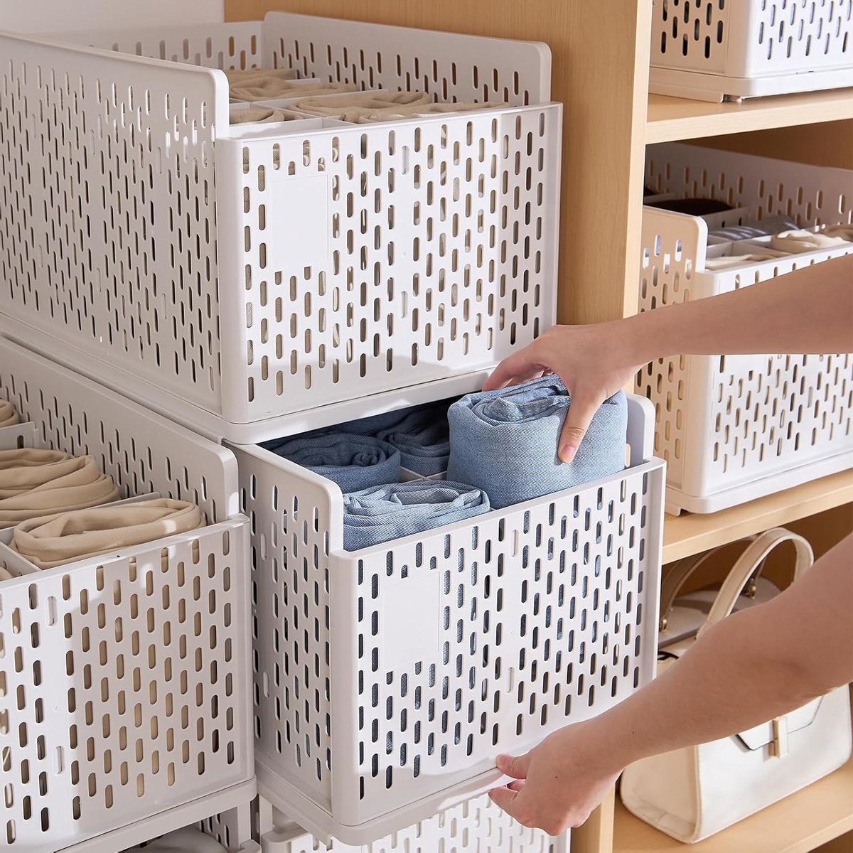 Dressing Kasten - Kledingkast - Kledingkasten Slaapkamer - Organizer - Kleding Ruimte