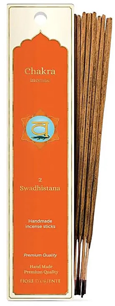 Fiore D'oriente Chakra Wierook Swadhistana - set van 3 stuks - 20 g - 20g
