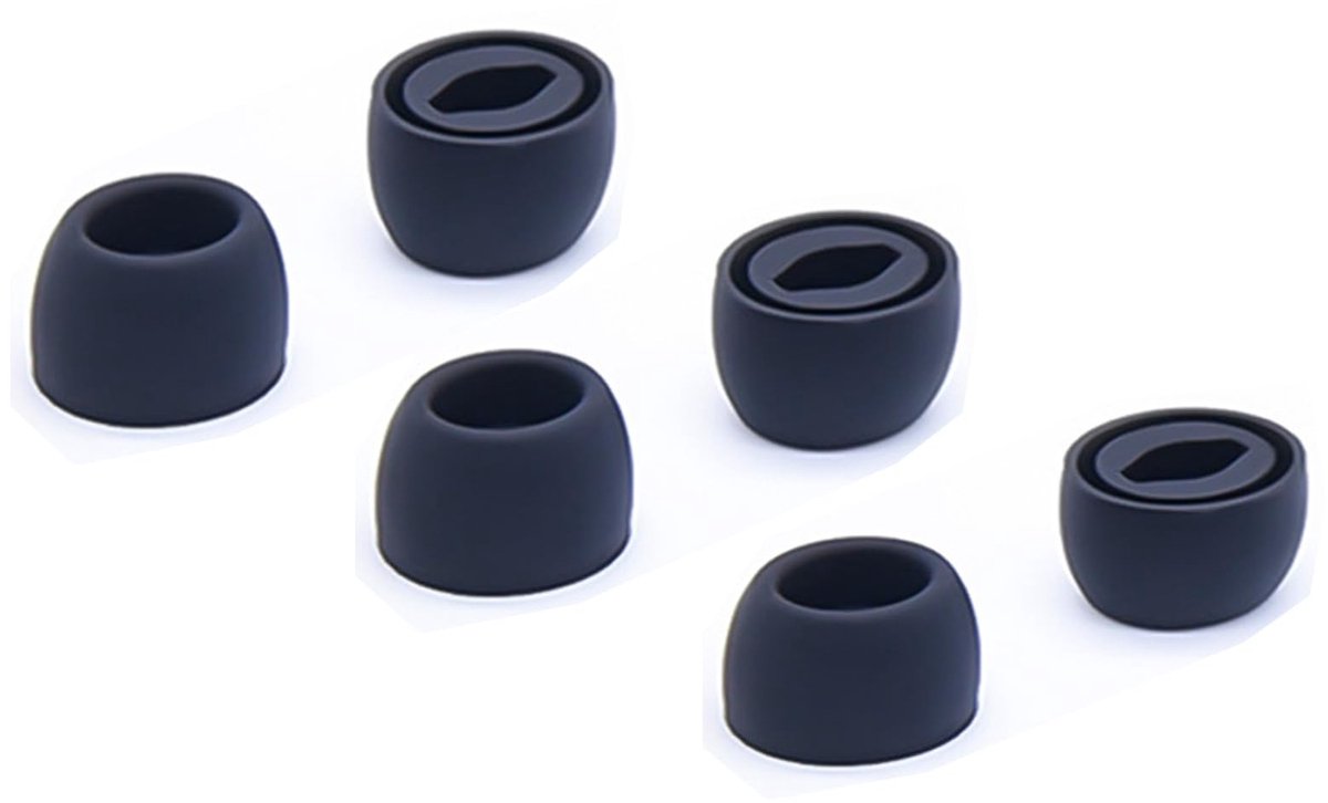 SPHProducts - Siliconen oordopjes - Ruisonderdrukking - Perfecte pasvorm - Zwart - Geschikt voor Samsung Galaxy Buds Pro - 3 maten