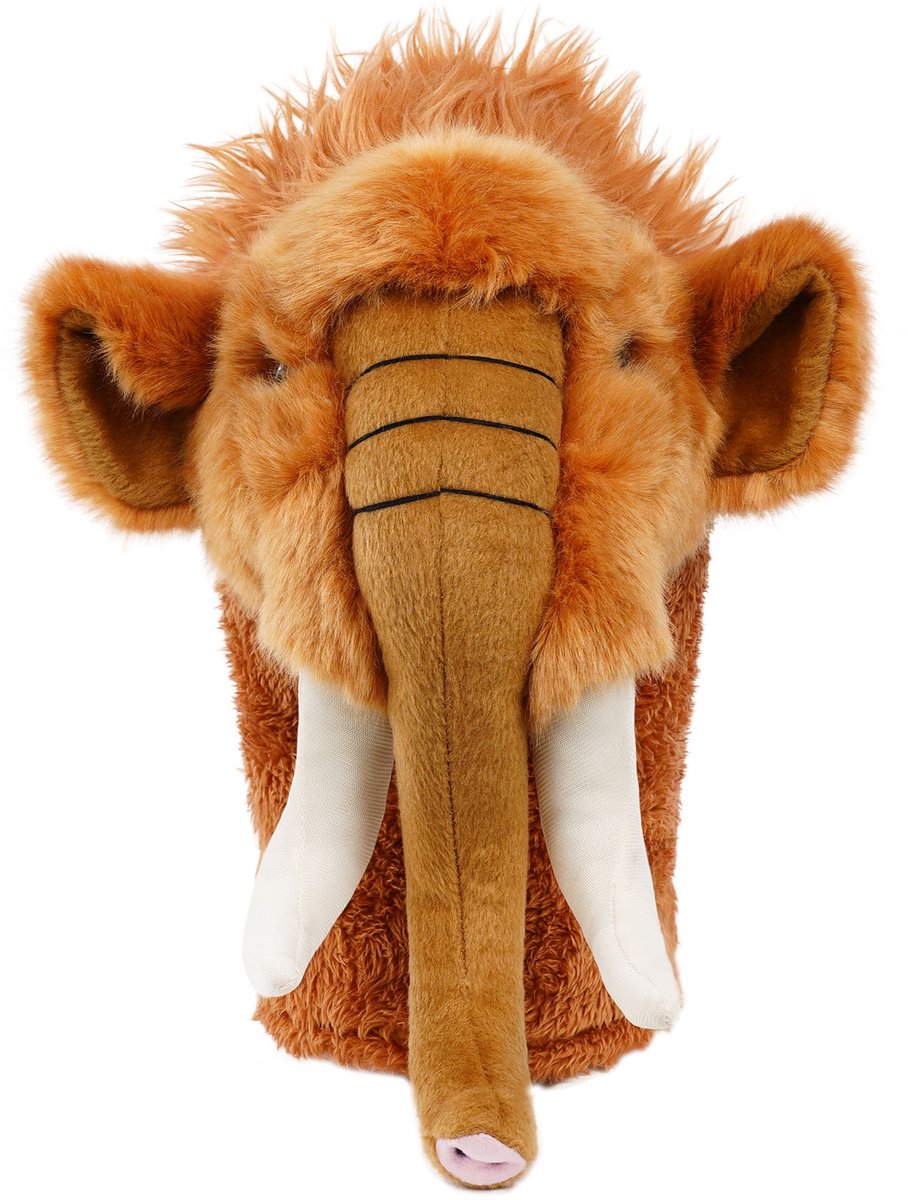 TIN-IN Golf Headcover Mammoet – Driver Headcover – Beschermhoes Golfclub – Uniek Design – Golf Accessoires