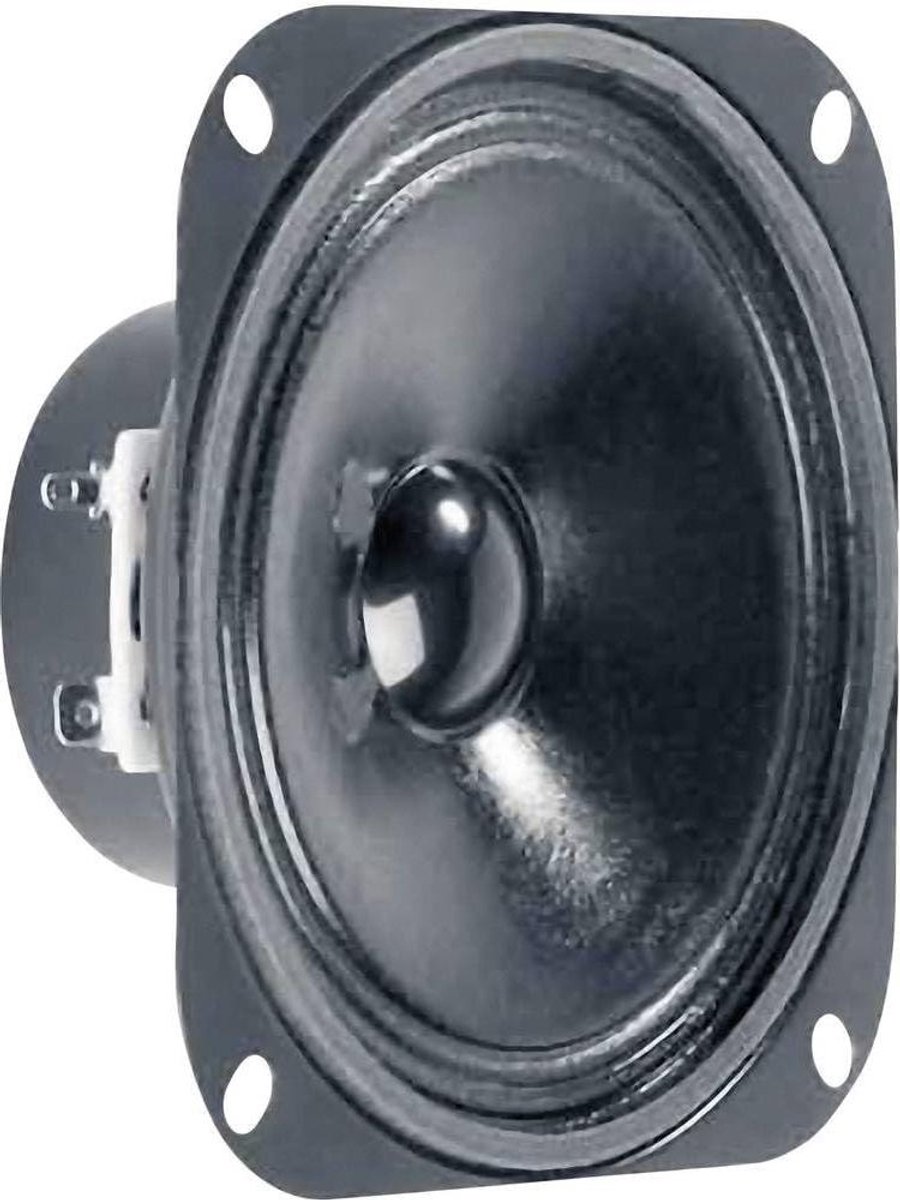 Vervangende Luidspreker - Audio Component - Muziek Afspelen - Verzonken Montage - 4 Inch - Zwart