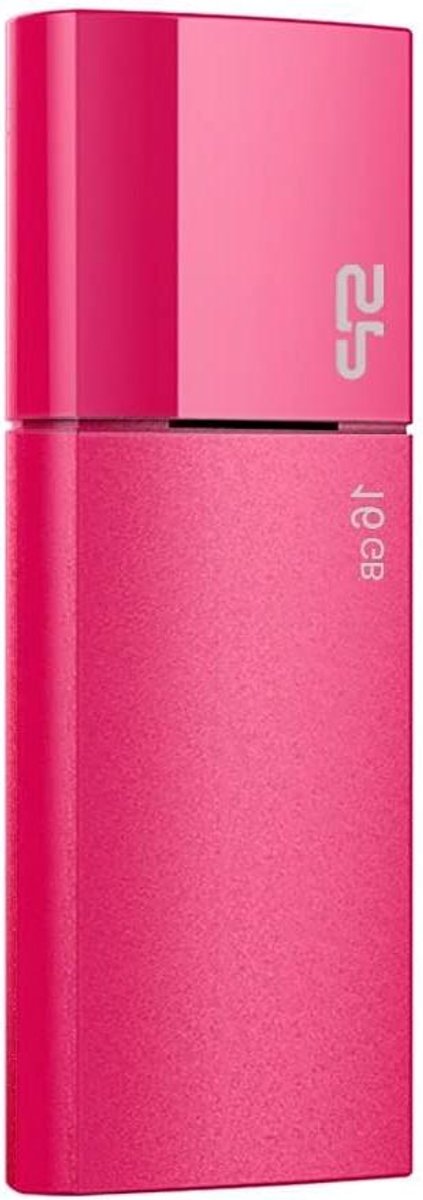 USB-stick - Flash drive Geheugenstick - Bestanden Opslaan - Intrekbaar Ontwerp - 16 GB - Roze