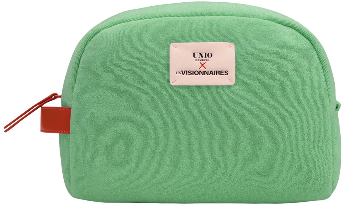 Unio Hamburg x Les Visionnaires toilettas Frottee Unio Livignio Vintage Mint Lichtgroen
