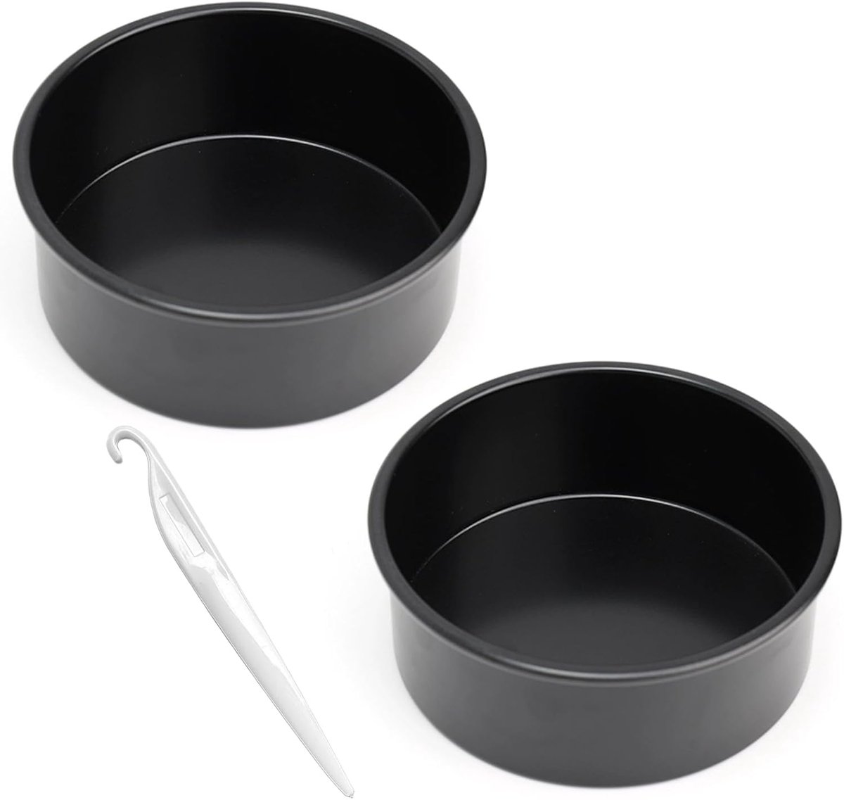 Ronde bakvorm met antiaanbaklaag 15,5 cm voor taarten en cake