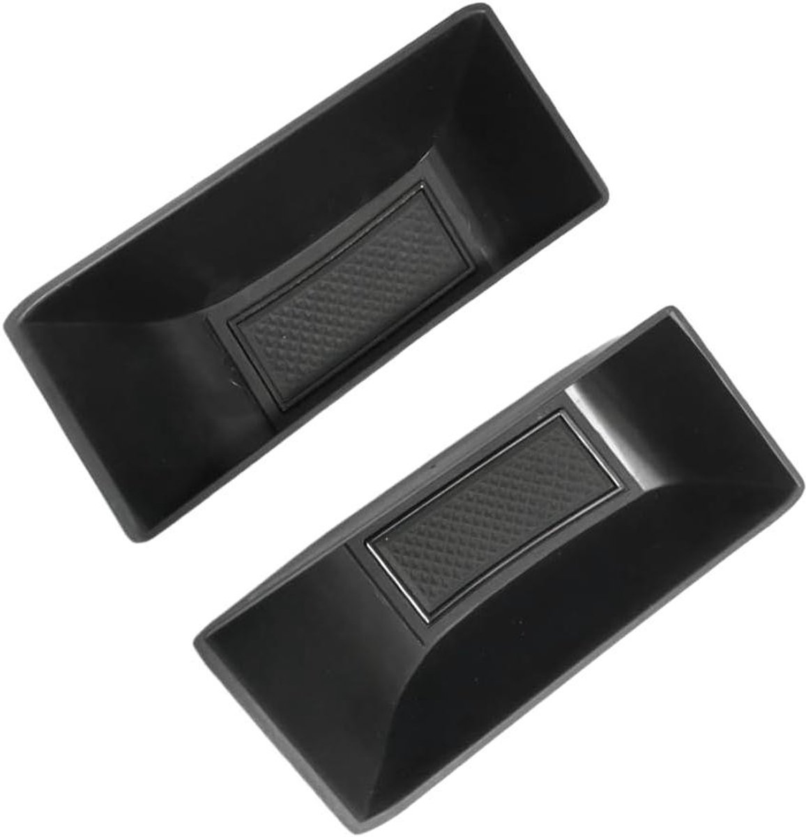 Armsteun Opbergdoos - Autodeur Organizer - Auto Organiseren - Perfecte Pasvorm - 2 Stuks - Zwart