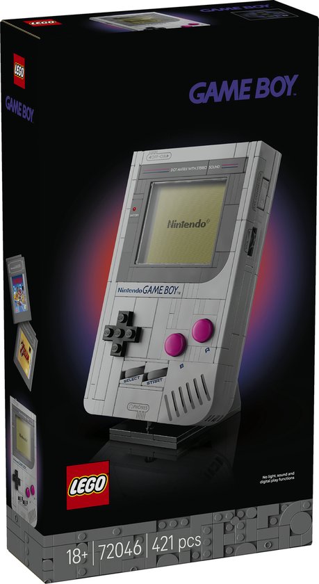 LEGO Game Boy Bouwpakket voor Volwassenen - 72046