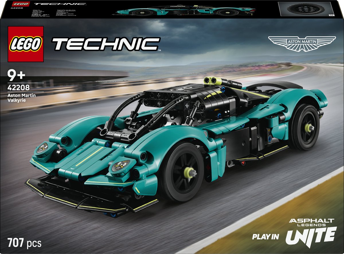 LEGO® Technic Aston Martin Valkyrie Modelautoset - 42208 — afbeelding 14
