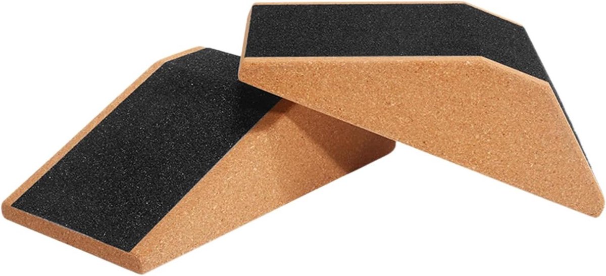 Squat Blokken Wig - Helling Board Fitness - Verbeteren Squat Vorm - Hoge Dichtheid Kurk