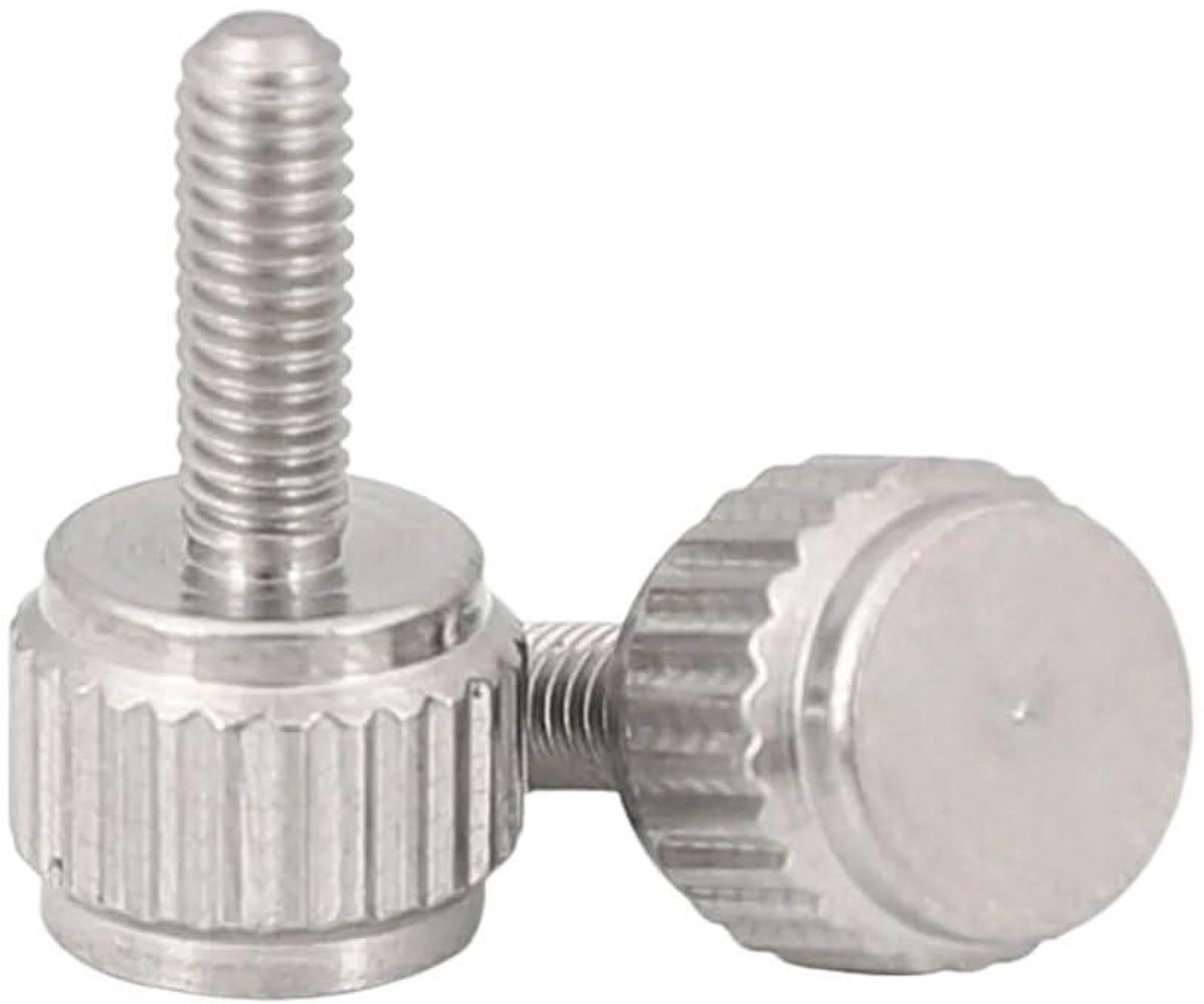 Gekartelde Schroeven - Duimschroeven - Machines Monteren - Handvast Draaien - M3 x 10mm - Metaal
