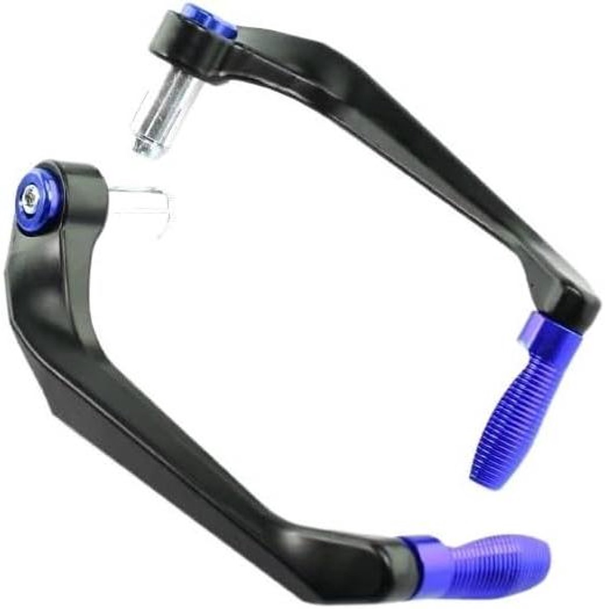 Motorfiets Hendel Bescherming - Stuur Beschermers - Veilig Rijden - CNC Aluminium - 7/8 Inch - Blauw