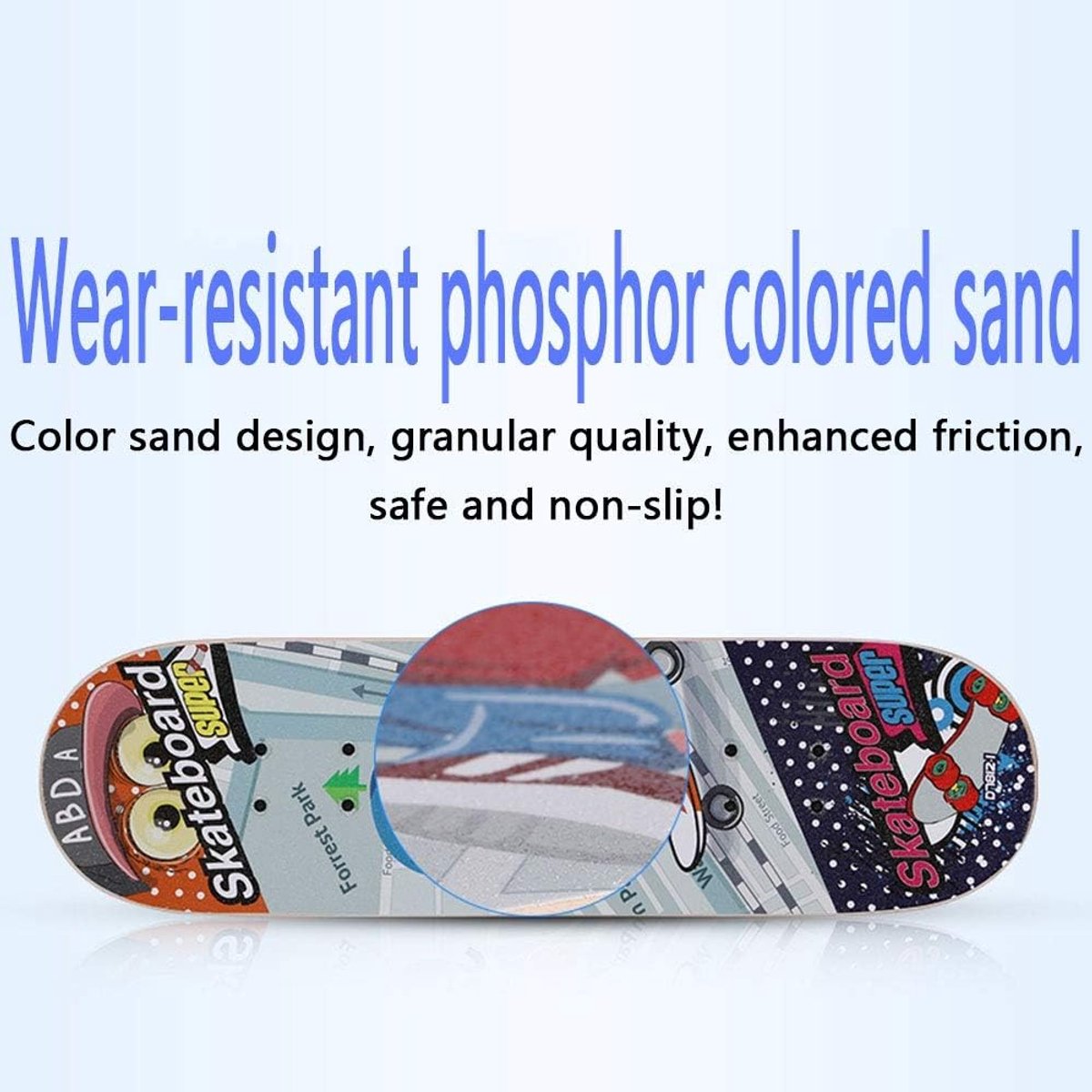 Kinderen Skateboard - Dubbel Kick Board - Straat Street - Flash Wielen - 71x20.5cm - Multicolor